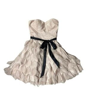 SOLD Arden B gorgeous champagne dress